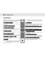 Предварительный просмотр 64 страницы Cambridge Audio azur 640C V2.0 User Manual