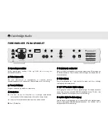 Предварительный просмотр 90 страницы Cambridge Audio azur 640C V2.0 User Manual