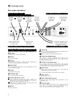 Предварительный просмотр 6 страницы Cambridge Audio azur 640H User Manual