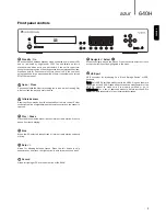 Предварительный просмотр 7 страницы Cambridge Audio azur 640H User Manual