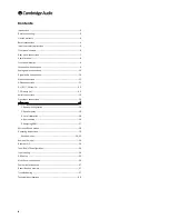 Preview for 2 page of Cambridge Audio Azur 640R User Manual