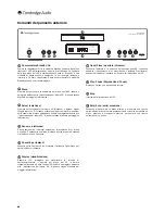 Предварительный просмотр 46 страницы Cambridge Audio Azur 740C User Manual