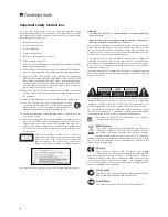 Preview for 4 page of Cambridge Audio AZUR 751BD User Manual