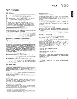 Preview for 5 page of Cambridge Audio Azur 752BD User Manual