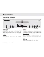 Предварительный просмотр 8 страницы Cambridge Audio Azur 840C User Manual