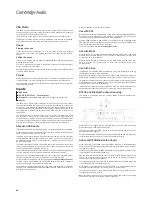 Предварительный просмотр 19 страницы Cambridge Audio azur 851N User Manual