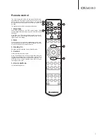 Preview for 7 page of Cambridge Audio CXA60 User Manual