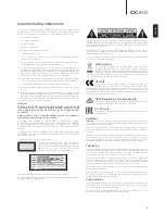 Preview for 3 page of Cambridge Audio CXUHD Manual