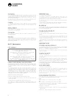 Preview for 4 page of Cambridge Audio CXUHD Manual