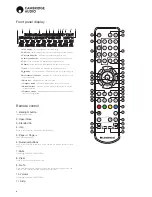 Preview for 8 page of Cambridge Audio CXUHD Manual