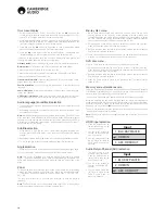 Preview for 30 page of Cambridge Audio CXUHD Manual