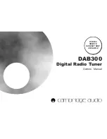 Cambridge Audio DAB300 Owner'S Manual preview