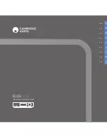 Cambridge Audio Edge NQ Manual preview