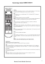 Предварительный просмотр 6 страницы Cambridge Audio HDMI DVD 99 Service Manual