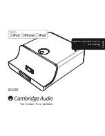 Preview for 1 page of Cambridge Audio iD100 User Manual