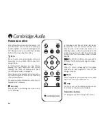 Preview for 14 page of Cambridge Audio iD100 User Manual