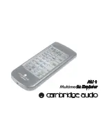 Cambridge Audio MI+ User Manual preview