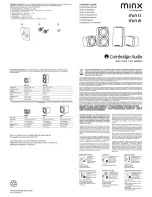 Cambridge Audio minx min 11 Installation Manual preview