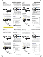 Предварительный просмотр 2 страницы Cambridge Audio MinxTV User Manual