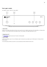 Предварительный просмотр 6 страницы Cambridge Audio MXN10 Manual