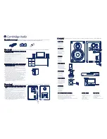 Предварительный просмотр 2 страницы Cambridge Audio SLA25 Specifications