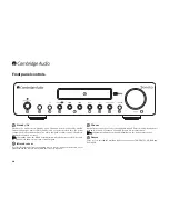 Preview for 10 page of Cambridge Audio Sonata AR30 User Manual