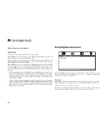 Предварительный просмотр 24 страницы Cambridge Audio Sonata DV30 User Manual