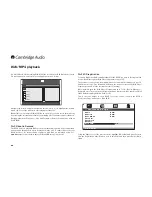 Предварительный просмотр 28 страницы Cambridge Audio Sonata DV30 User Manual