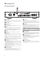 Preview for 6 page of Cambridge Audio Stream Magic 6 User Manual