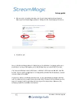 Preview for 32 page of Cambridge Audio Stream Magic 6 User Manual