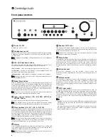 Preview for 6 page of Cambridge Audio Topaz SR10 V2 User Manual