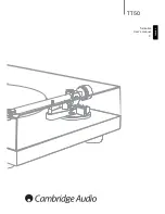 Cambridge Audio TT50 User Manual preview