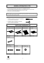 Preview for 5 page of Cambridge Casual CC-320617 Assembly Instructions Manual