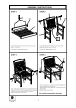 Preview for 6 page of Cambridge Casual CC-320617 Assembly Instructions Manual