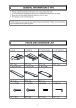 Preview for 2 page of Cambridge Casual HQ-24759 Assembly Instructions