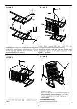 Предварительный просмотр 3 страницы Cambridge Casual IT-130277T Assembly Instructions Manual