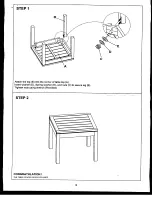 Preview for 3 page of Cambridge Casual IT-610428T Assembly Instructions Manual