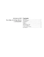 Предварительный просмотр 3 страницы Cambridge SoundWorks Ambiance 602 User Manual