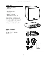 Preview for 4 page of Cambridge SoundWorks Newton II P1005 User Manual