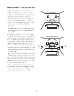 Preview for 5 page of Cambridge SoundWorks NEWTON M50 User Manual