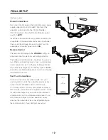 Preview for 12 page of Cambridge SoundWorks Newton P1000 User Manual