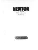 Cambridge SoundWorks NEWTON P200 User Manual preview