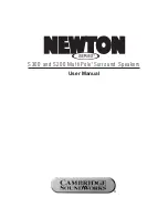 Cambridge SoundWorks Newton Series S300 MultiPole User Manual предпросмотр