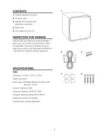 Preview for 4 page of Cambridge SoundWorks P205 User Manual