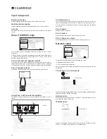 Preview for 14 page of CAMBRIDGE CXR120/200 Instruction Manual