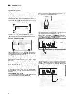 Предварительный просмотр 43 страницы CAMBRIDGE CXR120/200 Instruction Manual