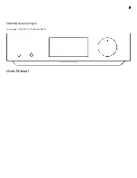 Preview for 3 page of CAMBRIDGE EDGE NQ User Manual