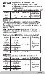 Предварительный просмотр 21 страницы CAMBRIDGE EM830 Series User Manual