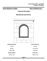 Предварительный просмотр 3 страницы CAMBRIDGE Fully Assembled Outdoor Fireplace Instruction Manual