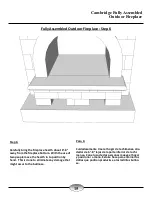 Предварительный просмотр 16 страницы CAMBRIDGE Fully Assembled Outdoor Fireplace Instruction Manual
